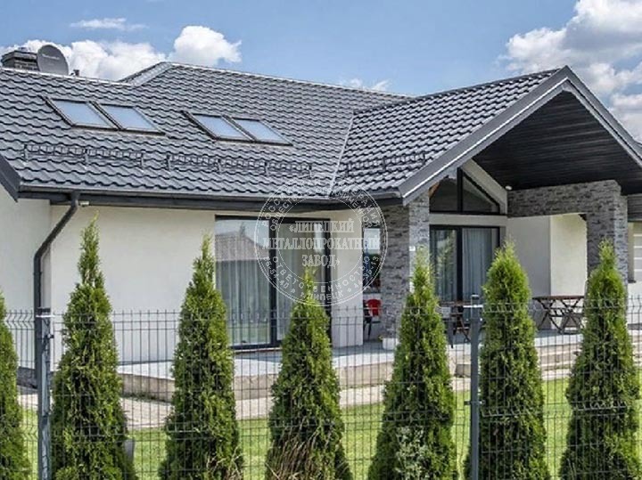 Кровля металлочерепицей Венеция